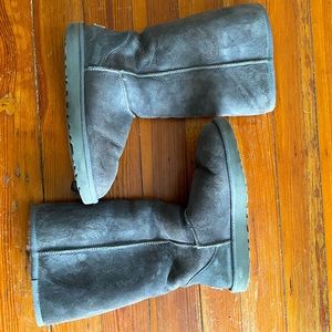Uggs - tall, grey, women’s size 10